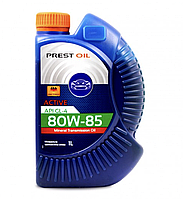 Трансмиссионное масло PREST OIL 80w85 GL-4 1л