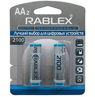 Аккумулятор бытовой Rablex HR6 2100mAh, Ni-MH, АA, 1.2V 2/24/120 (TV)