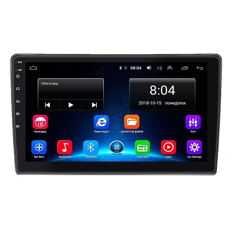 Штатна магнітола Lesko для Hyundai H-1 II ver 2 2007-2015 екран 9" 2/32Gb Wi-Fi GPS Base Хюндай