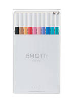 Лайнер uni EMOTT 04мм fine line Soft Pastel Color 10 кольорів