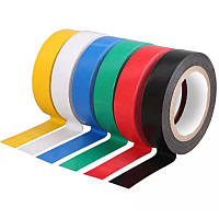 Изолента PVC ПВХ 20м цветная изоляционная лента (TV)