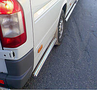 Защита заднего бампера Сосиски на Mercedes Sprınter 1995-2006 d60 mm