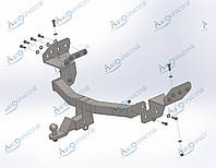 Фаркоп - Mitsubshi Pajero Sport 2 Внедорожник (2009-2019) вставка под квадрат