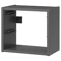 TROFAST Навесной шкаф, серый, 34x21x30 см