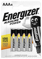 Батарейка щелочная Energizer Power Alkaline LR3 AAA минипальчиковая (блистер) (TV)