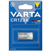 Батарейка литиевая Varta CR123A U-1 Lithium, 3V, блистер 1 шт. (TV)