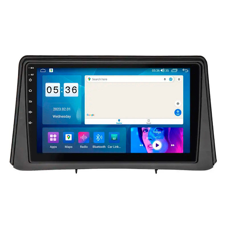 Штатна магнітола Lesko для Opel Mokka I 2012-2016 екран 9" 4/64 Gb CarPlay 4G Wi-Fi GPS Prime Опель Мока