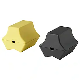 HAVSKAL 2 шт., вага USB-кабелю, чорний/жовтий