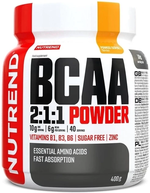 Амінокислоти Nutrend BCAA 2:1:1 Powder 400 г