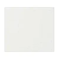 KOLSTAN Индукционная варочная панель, ИКЕА 500 белая, 58 см