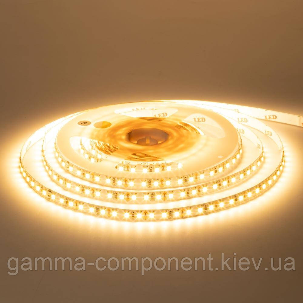 Світлодіодна стрічка 24 вольти AVT PROFESSIONAL SMD 2835 (120 LED/м), білий теплий, IP20 — бобіни від 5 метрів