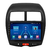 Штатная магнитола Lesko для Mitsubishi Outlander Sport I 2010-2013 экран 10" 4/64Gb 4G Wi-Fi GPS Top Аутл 12шт