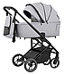 Коляска універсальна 2 в 1, CARRELLO Alfa/W CRL-6507 (2in1) Feather Grey, сіра, Карелло Альфа, фото 2