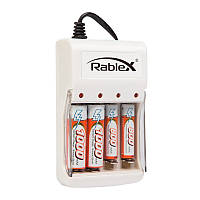 Зарядное устройство для аккумуляторов Rablex RB-415 (АА, ААА, Ni-MH, Ni-Cd) (TV)