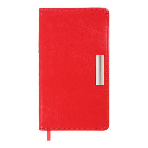 Тижневик данир 2024 кишеня SALERNO 85*153 червоний спотворення, фото 1