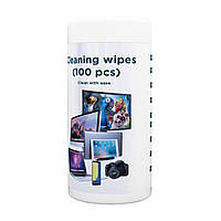 Салфетки чистящие CK-WW100-01 в тубе для TFT/LCD 100шт/ящ (TV)