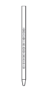 Бюретки мірні з градуюванням