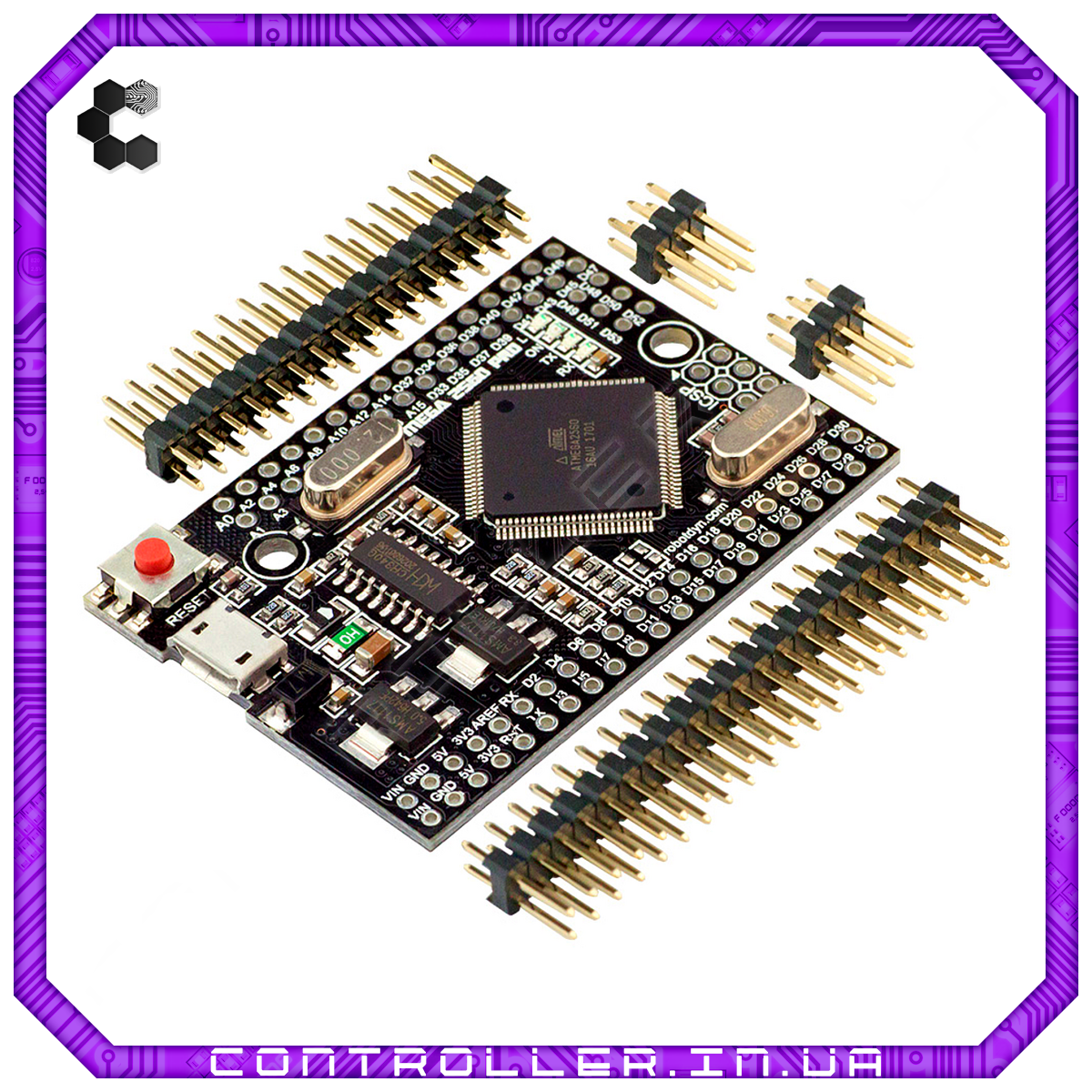 Мікроконтролер Arduino Mega 2560 PRO MINI з UART (ID#2009310725), ціна ...