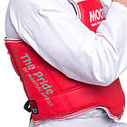 Захист корпусу та ключиці двосторонній жилет для єдиноборств Mooto 5095 розмір M зріст 140 см, фото 6