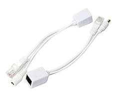 POE-інжектор пасивний Ritar 802.3at з портами Ethernet 10/100Mbps White
