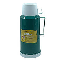 Термос Daydays Vacuum Flask NO-4844 1800мл (пластик/стеклянная колба) 32х12х8,5см (М0485) (TV)