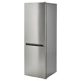 VINDAS Холодильник/морозильник, IKEA 300 окремий/сталь, 223/120 л