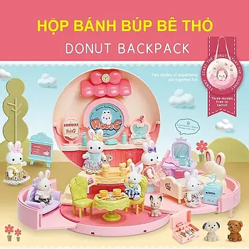 Ігровий набір Сільваніан Феміліс (флоксові герої, меблі, аксесуари, складається в сумочку) 6695