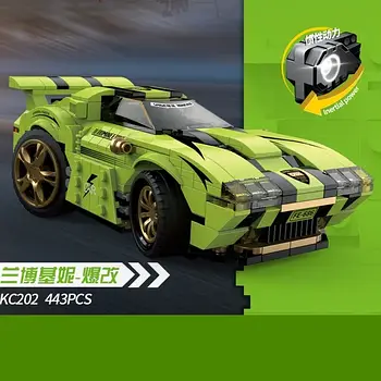 Конструктор BrickCool Спортивний автомобіль (443 деталі, інерція) KC 202