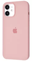 Чохол Silicone Case Full Cover для iPhone 12 mini Pink Sand
