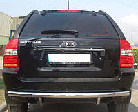 Защита заднего бампера на Kia Sportage 2004-2010 d60 mm для Киа Спортейдж ус одинарный