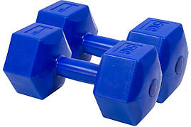 Набор композитных гантелей ENERO FIT 2*2кг 2*5