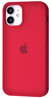 Чохол Silicone Case Full Cover для iPhone 12 mini Rose Red