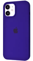 Чохол Silicone Case Full Cover для iPhone 12 mini Ultra Violet