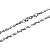 Серебряная цепочка без камней, вес изделия 4,94 гр (2135128) 450 размер