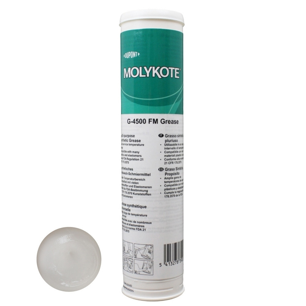 Пластичная смазка спрей с пищевым допуском Molykote G-4500 Spray 400ml - фото 4 - id-p1149582142