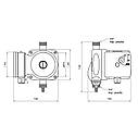 Циркуляційний насос Thermo Alliance ERCO DWP 15-70-B, фото 3