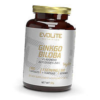 Экстракт гинкго билоба Evolite Nutrition Ginkgo Biloba 180 капсул