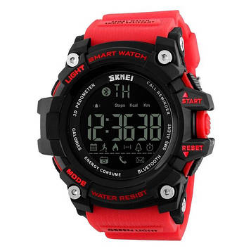 Смарт-годинник Skmei 1227 Оrіginal (Red, 1227RD) | Наручний смарт-годинник