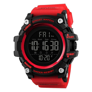 Годинник наручний Skmei 1384 Оrіginal (Red, 1384RD) | Чоловічий наручний годинник