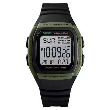 Годинник наручний Skmei 1278 Оrіginal (Army Green, 1278AG) | Наручний годинник