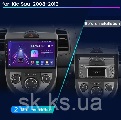 Junsun 4G Android магнітолу для Kia Soul 1 AM 2008 2009 2010 2011