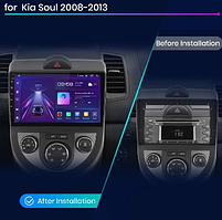 Junsun 4G Android магнітолу для Kia Soul 1 AM 2008 2009 2010 2011