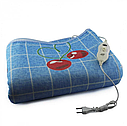 Електричне простирадло з підігрівом 150х120 см Electric blanket (Вишні)/Електропростлин терморегулятором, фото 4