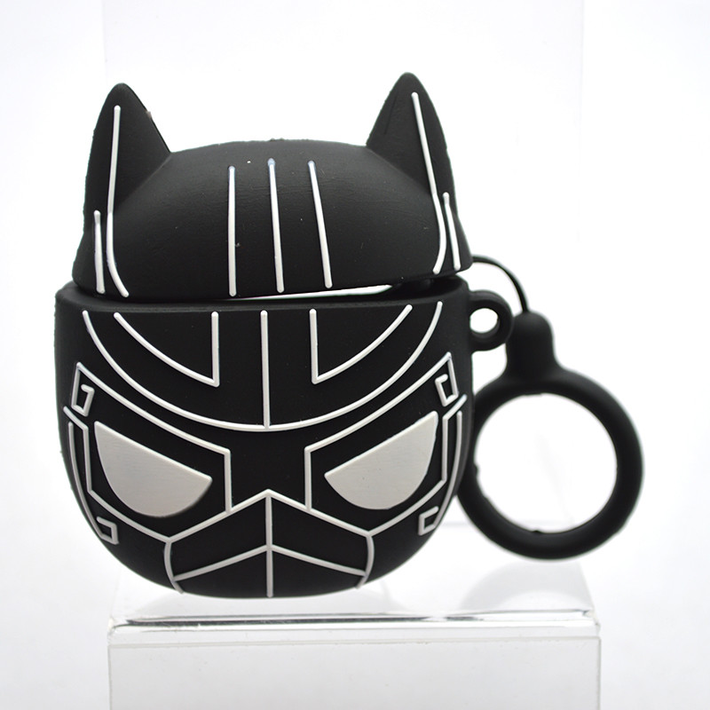 Чохол Emoji series для Apple AirPods 1/2 Black Panther
