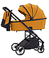 Коляска універсальна 2 в 1, CARRELLO Alfa CRL-6507 (2in1) Sunrise Orange, помаранчева, Карелло Альфа, фото 3