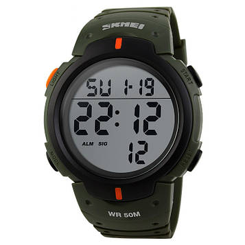 Годинник наручний Skmei 1068 Оrіginal (Army Green, 1068AG) | Наручний годинник