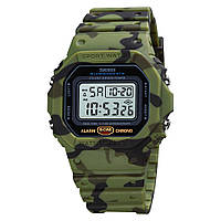 Часы наручные Skmei 1628 Оrіginal (Army Green Camo, 1628CMGN) | Наручные часы