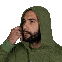 Спортивний костюм з каптуром Camotec Basic Hood Олива бавовна, фото 6