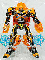 Робот Трансформер Shantou Бамблбі Chevrolet Camaro жовтий 30 см W8836D, фото 2