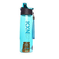 Бутылка для воды CASNO 780 мл KXN-1180 Голубая SND